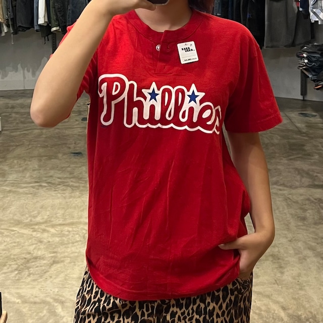 【RusselAthletic/ラッセルアスレチック】ヘンリーネックTシャツ