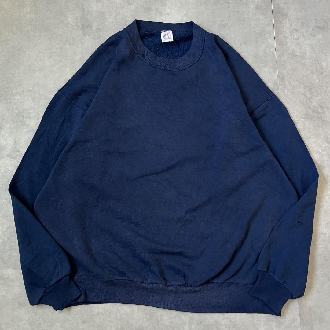 ジャージーズ スウェット 古着 USA製 80s 無地 2XL 紺 17115 | fuufu