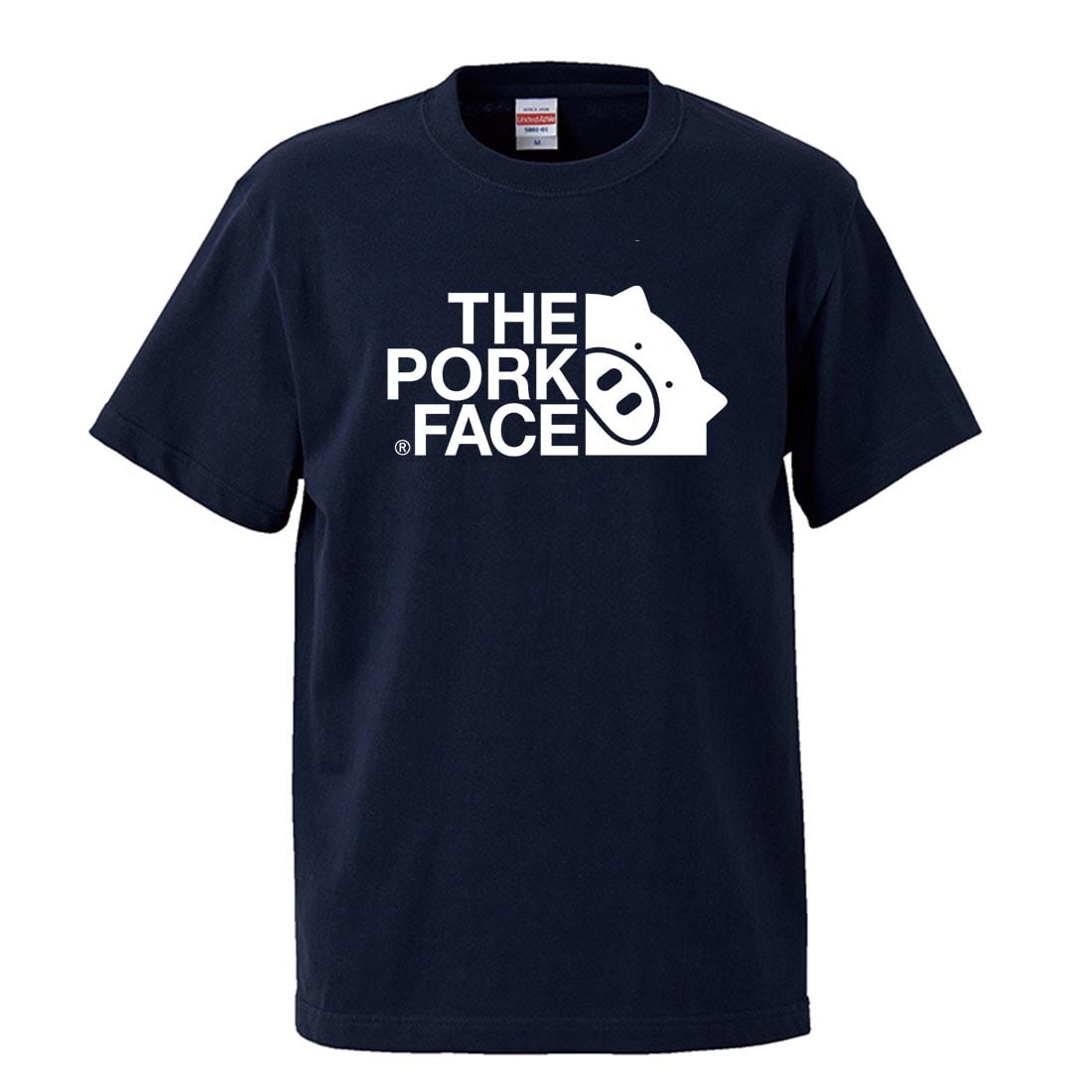 メンズロゴ大】THE PORK FACE 半袖Tシャツ(S〜8L) | デカイTシャツ屋さん