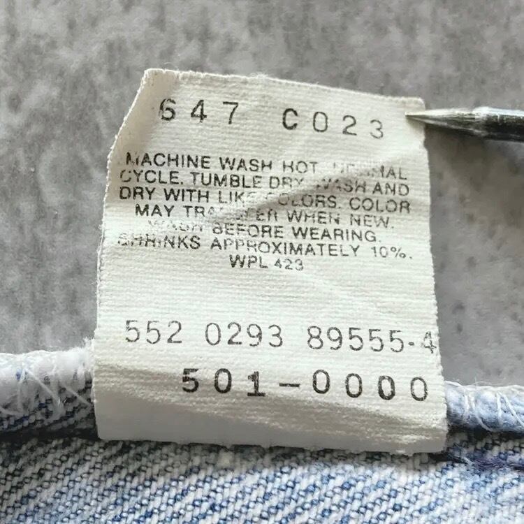 W31 L36】90's US.Levis 501xx リーバイス サンアンジェロ工場(552