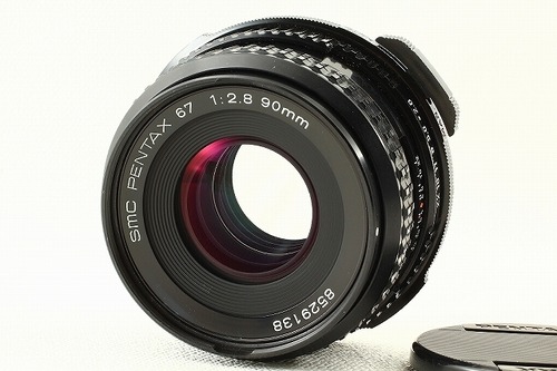 PENTAXペンタックス SMC 67 90mm F2.8 極上品ランク/8600