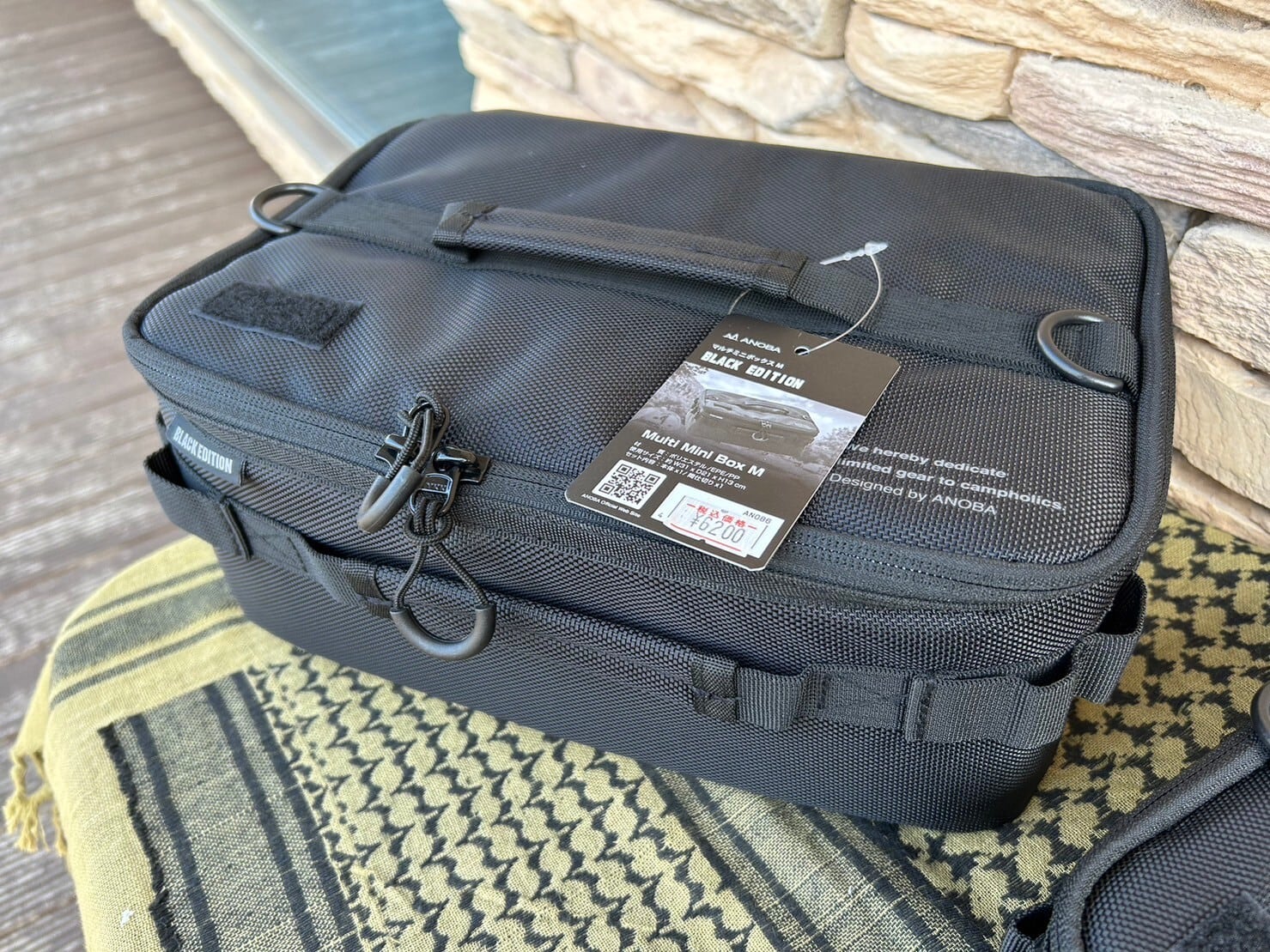 【ANOBAアノバ】BLACK EDITION マルチミニボックス M