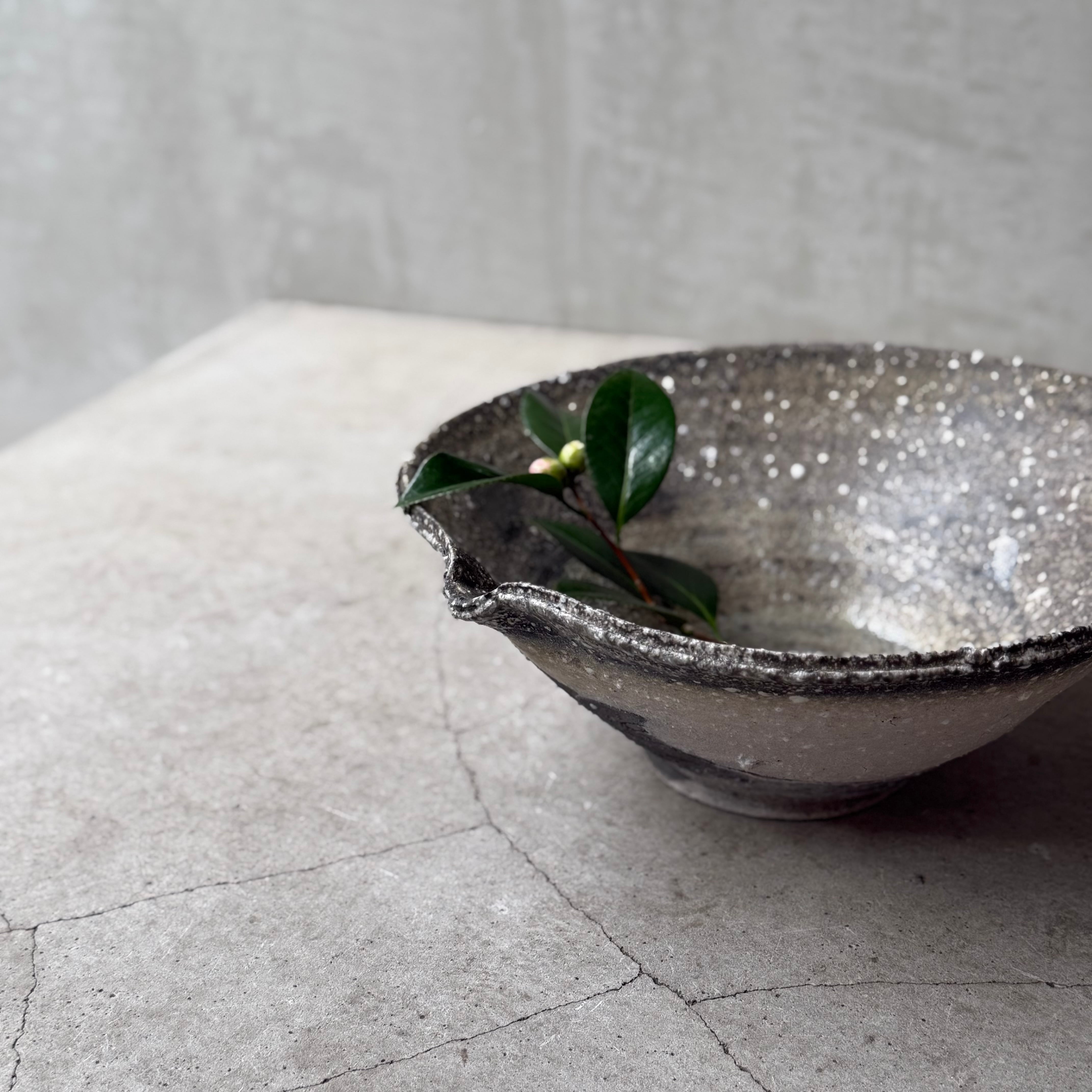 清水善行 須恵太平鉢 | gallery 一白