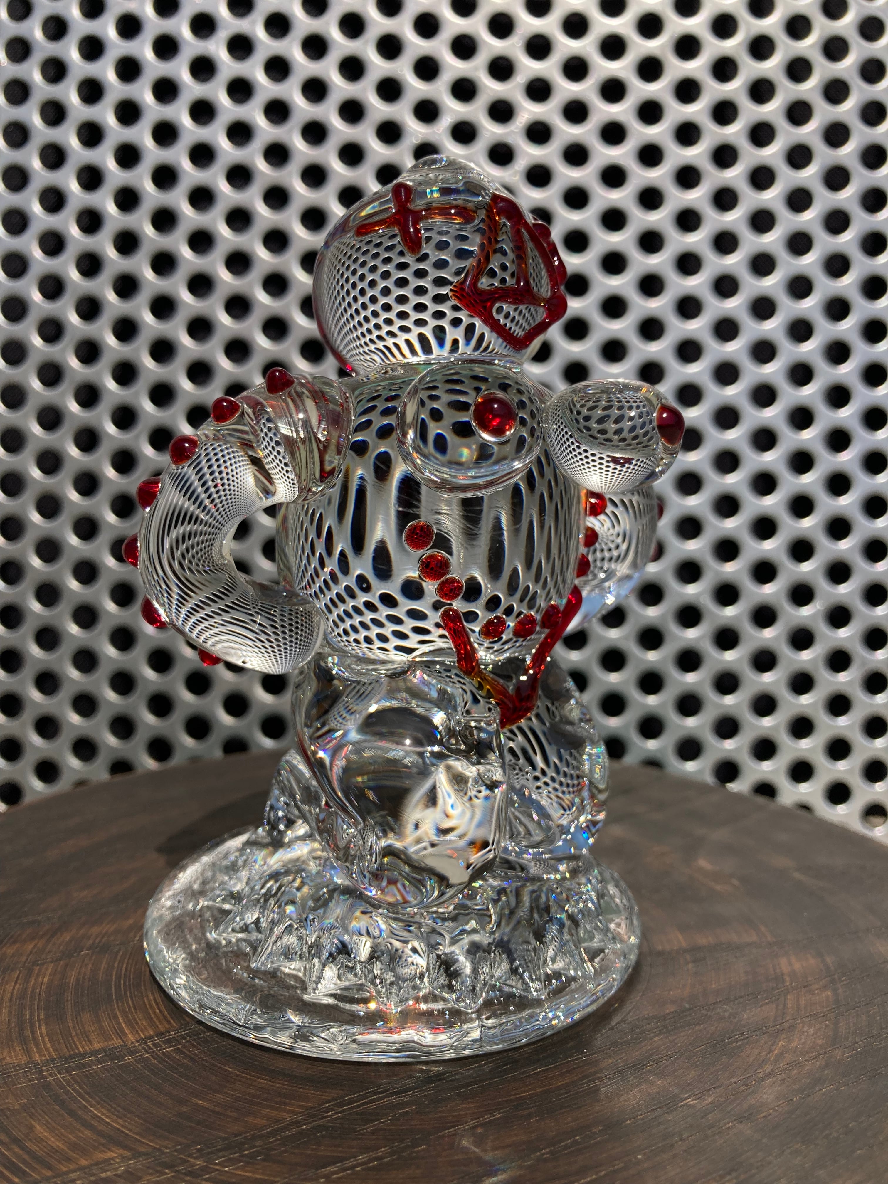 YUGEN GLASS 麻炭ガラス ネックレス ペンダントトップ YUGEN GLASS 麻