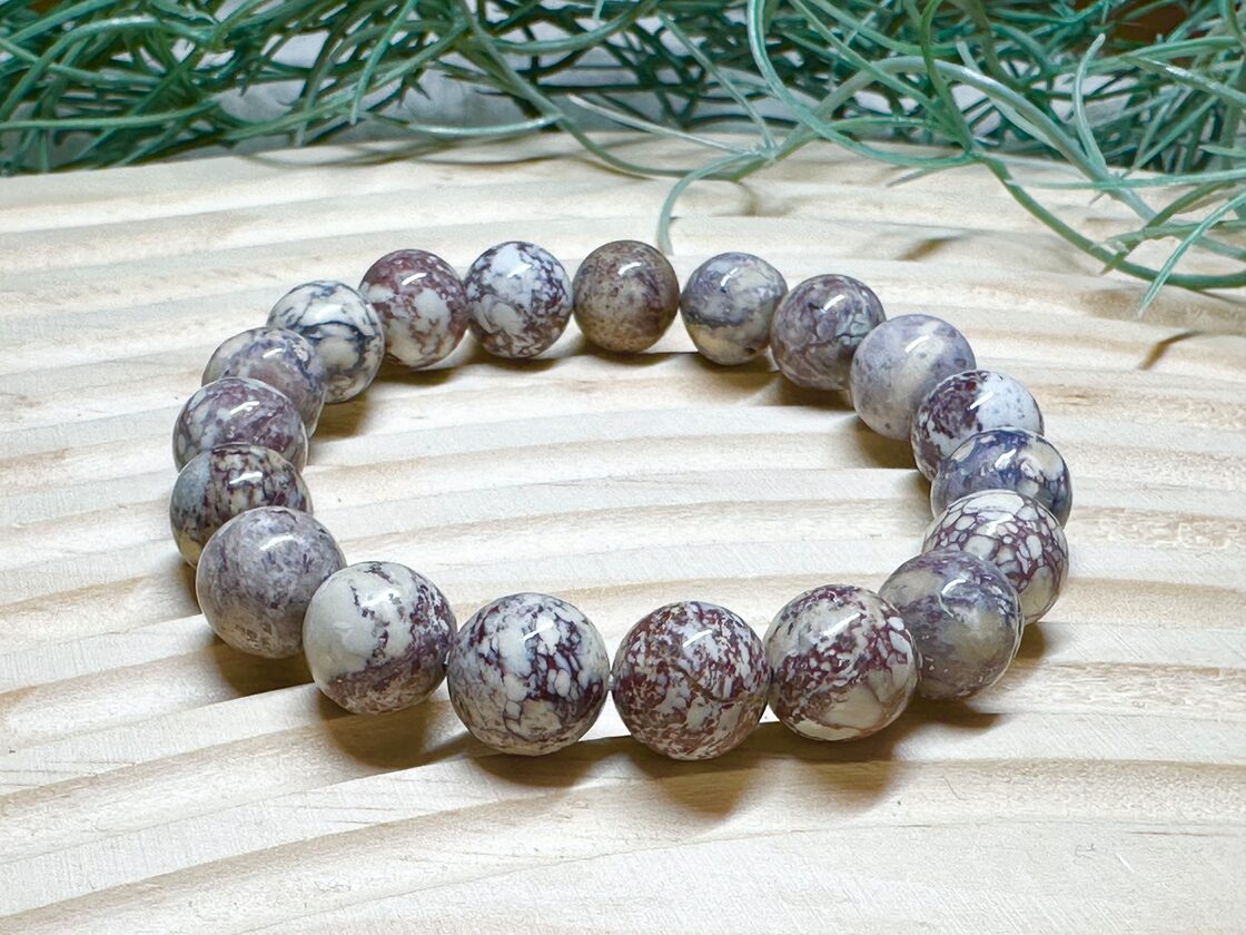 希少石✨ワイルドホース ホワイトバッファローbracelet♡ | PAY ID