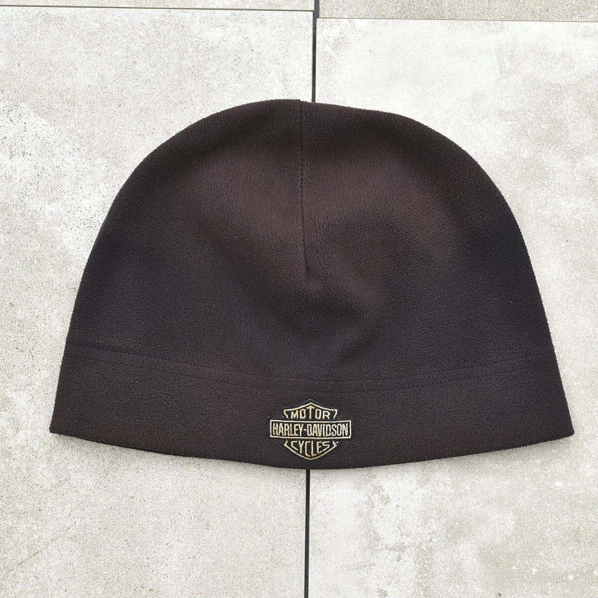 90's HARLEY DAVIDSON fleece beanie Made in USA | 古着屋 grin days