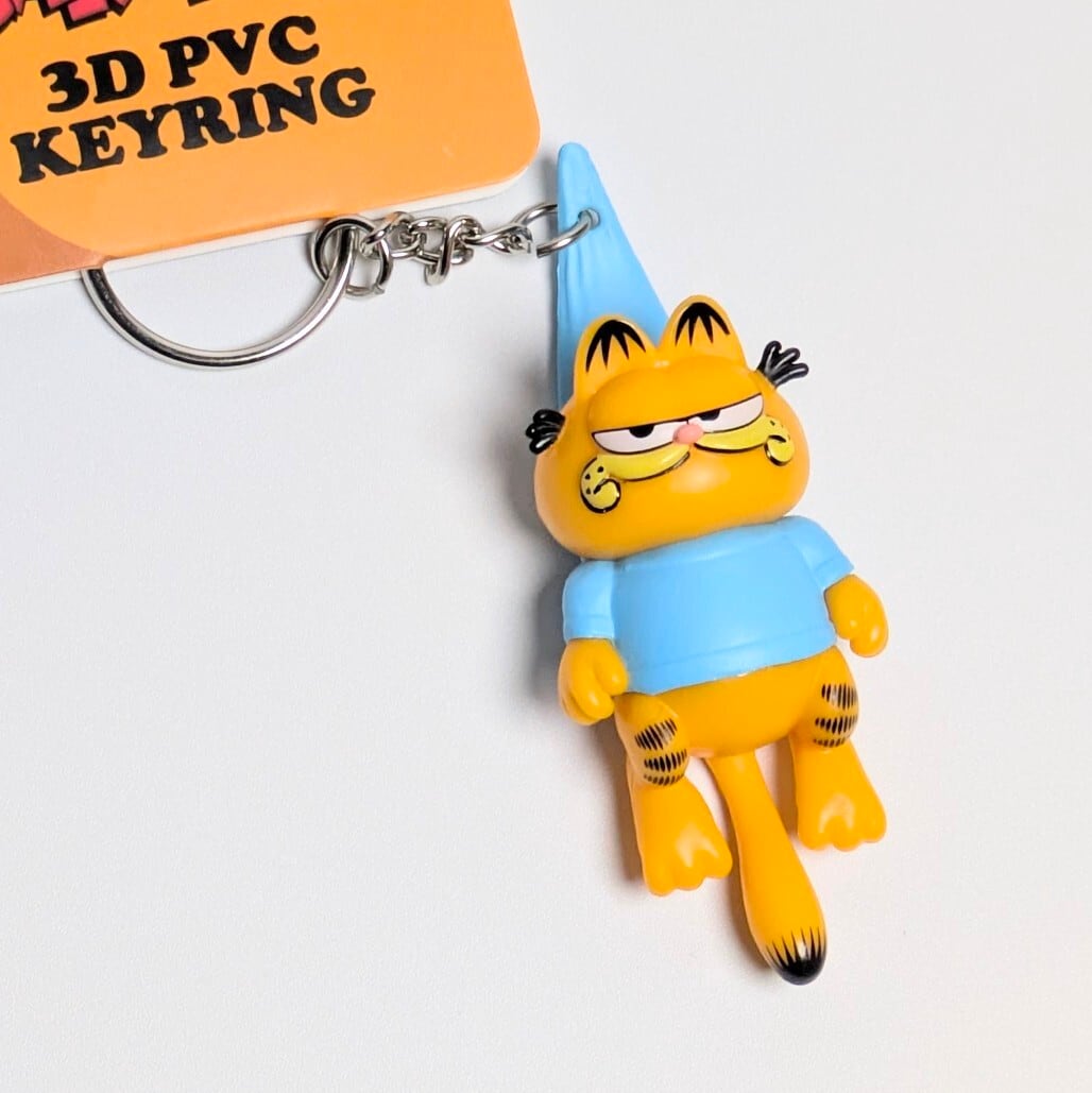 Garfield ( ガーフィールド ) 】 3D PVCキーホルダー 『 吊るされ
