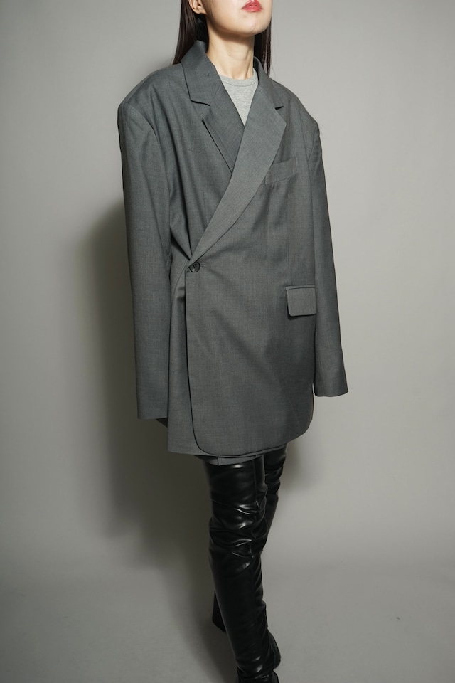 WRAP JACKET (GRAY) 2402-88-56