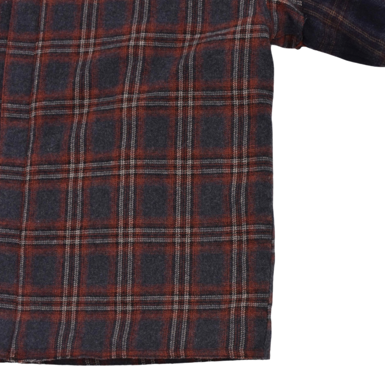 【ARNODEFRANCE】DOUBLE FLANNEL OVERSHIRT - 6