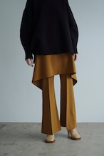 CLANE クラネ　ROLL SKIRT LAYERD PANTS