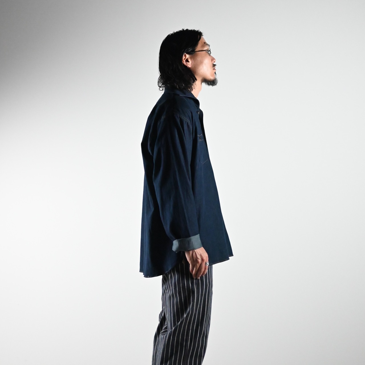 OLD JOE(オールドジョー)LACED BACK SAILOR TROUSERコーディネート
