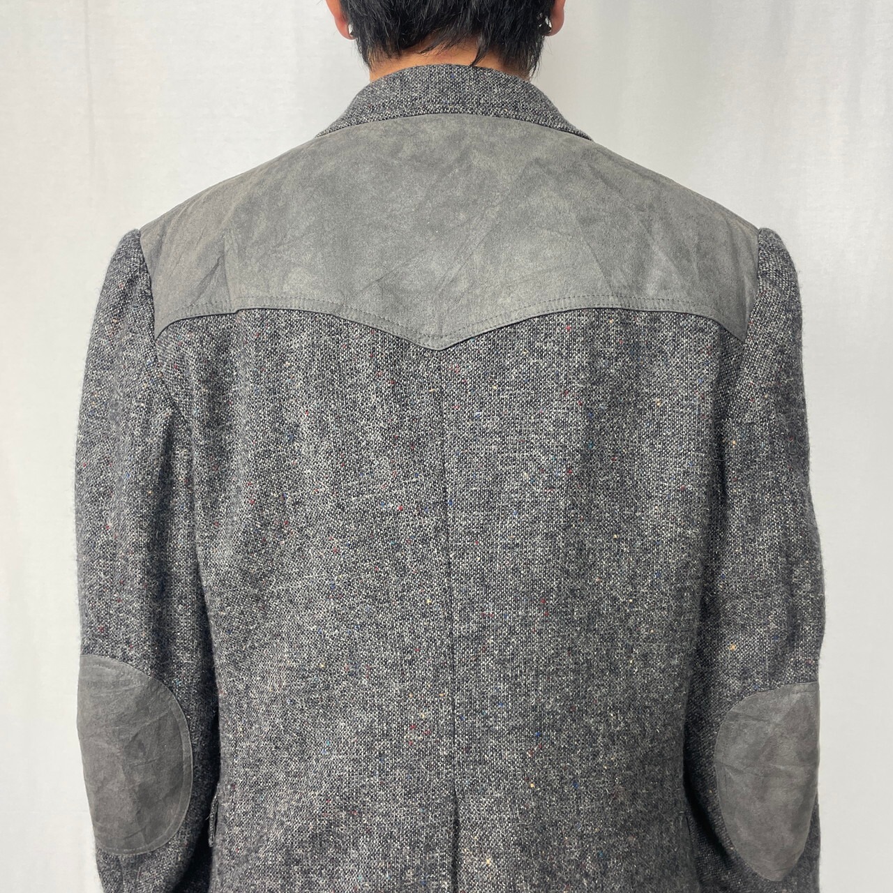 80年代 USA製 PENDLETON ペンドルトン ウール ツイード テーラード 