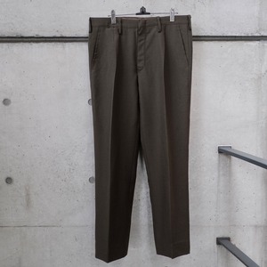 2-Tuck Wool Trousers