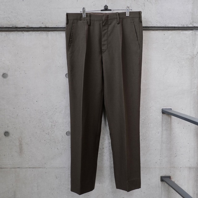 2-Tuck Wool Trousers