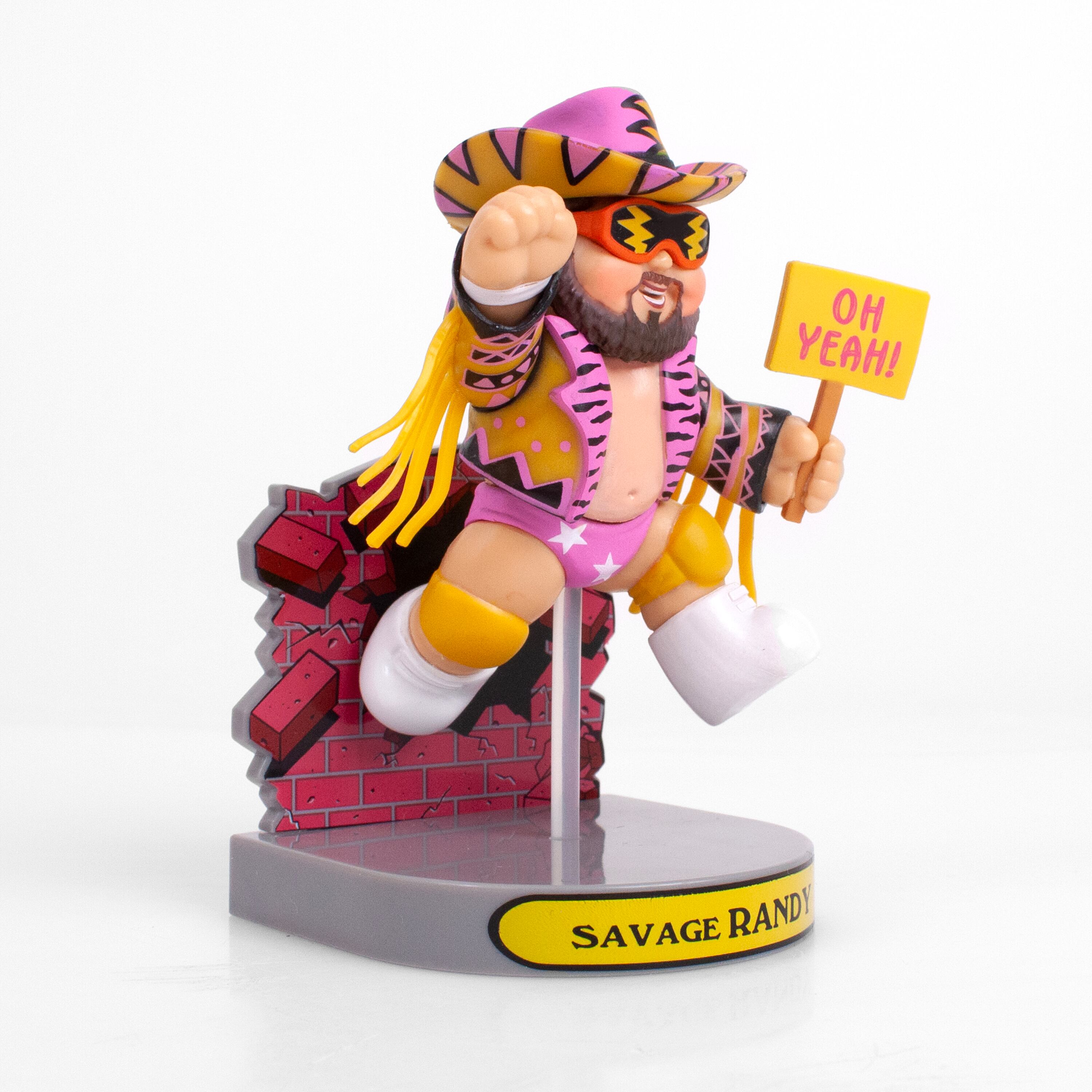 GPK×WWE ガーベッジペイルキッズ サベージ・ランディ ビニール