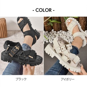 スポーツ サンダル トラックソール レディース 春夏 韓国 厚底サンダル 大人 カジュアル マジックテープ 履きやすい 歩きやすい 疲れにくい アウトドア 大人可愛い 大人女子