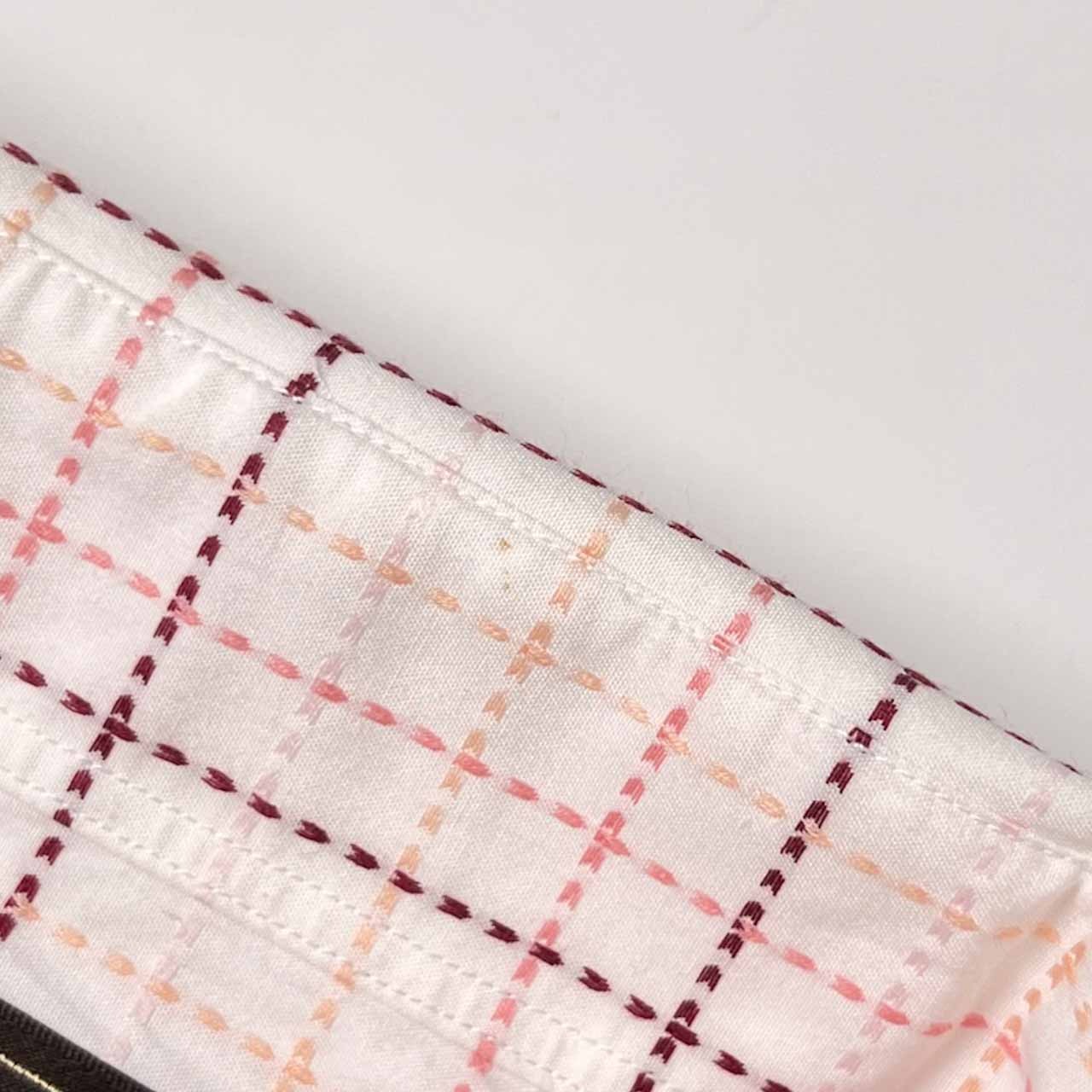 Paul Stuart ポールスチュアート チェック BD ボタンダウン 半袖シャツ LL/ピンク系 メンズ 三陽商会