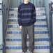 EU VINTAGE 3D PATTERNED DESIGN KNIT/ヨーロッパ古着3Dデザイン柄ニット