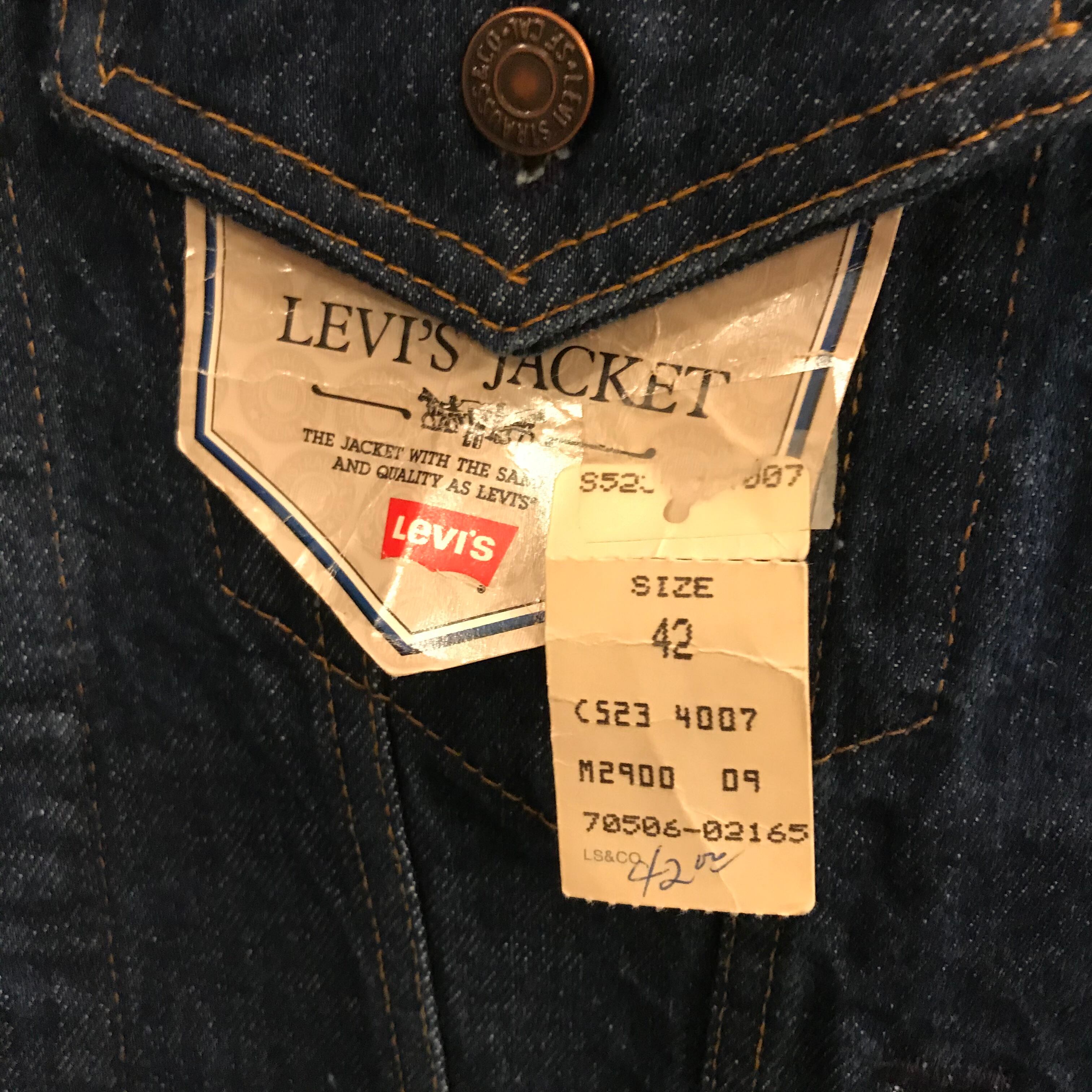 80s Levis 70506-0216 Denim Jacket | VOSTOK