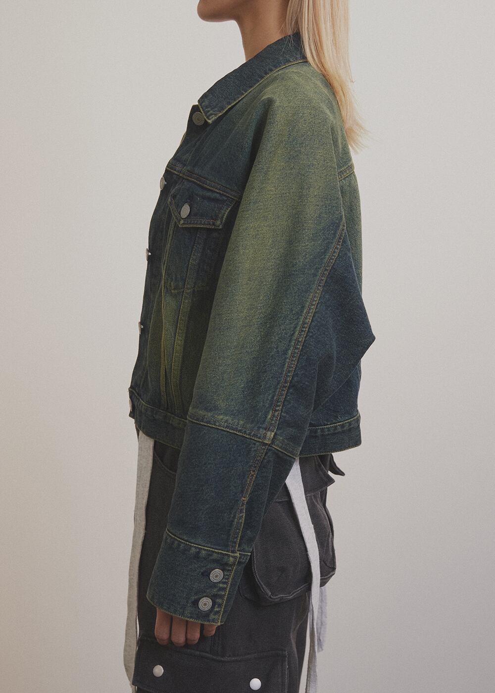 INDIGO DENIM JACKET（INDIGO / F） | IUNLEASH