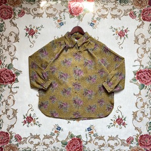 JAPAN vintage retro patterned shirt