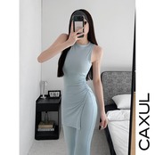 Slit Tank & Flare Pants Set-Up/8color