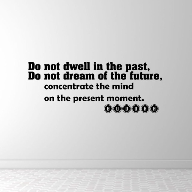 スタイリッシュなおしゃれ ブッダ 偉人の名言のウォールステッカー モノトーン 仏陀 おしゃれ 英字 手塚治虫 名言 ボウル 釈迦 如来 三尊像 Interiorwall インテリアウォール