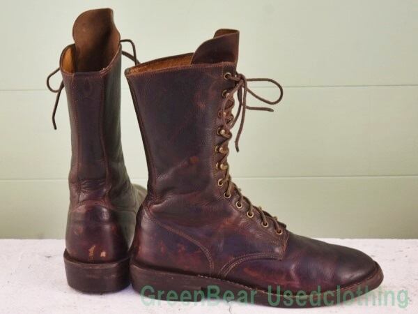 W982ビンテージMike'sCustomBootsメンズブーツ茶ブラウンメンズ26.5cm