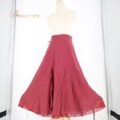 社交ダンス 衣装 スタンダード スカート レッスンウェア 練習着 オールシーズン LA FORET 赤 レッド系 ホワイト系 白 ドット 水玉 社交ダンス衣装 ダンススカート 練習用 スカート Lサイズ ファスナー付き ポリエステル素材 水玉模様 フレアスカート カジュアルスタイル おしゃれ 衣装 ルック ダンスレッスン 着心地良い おすすめ