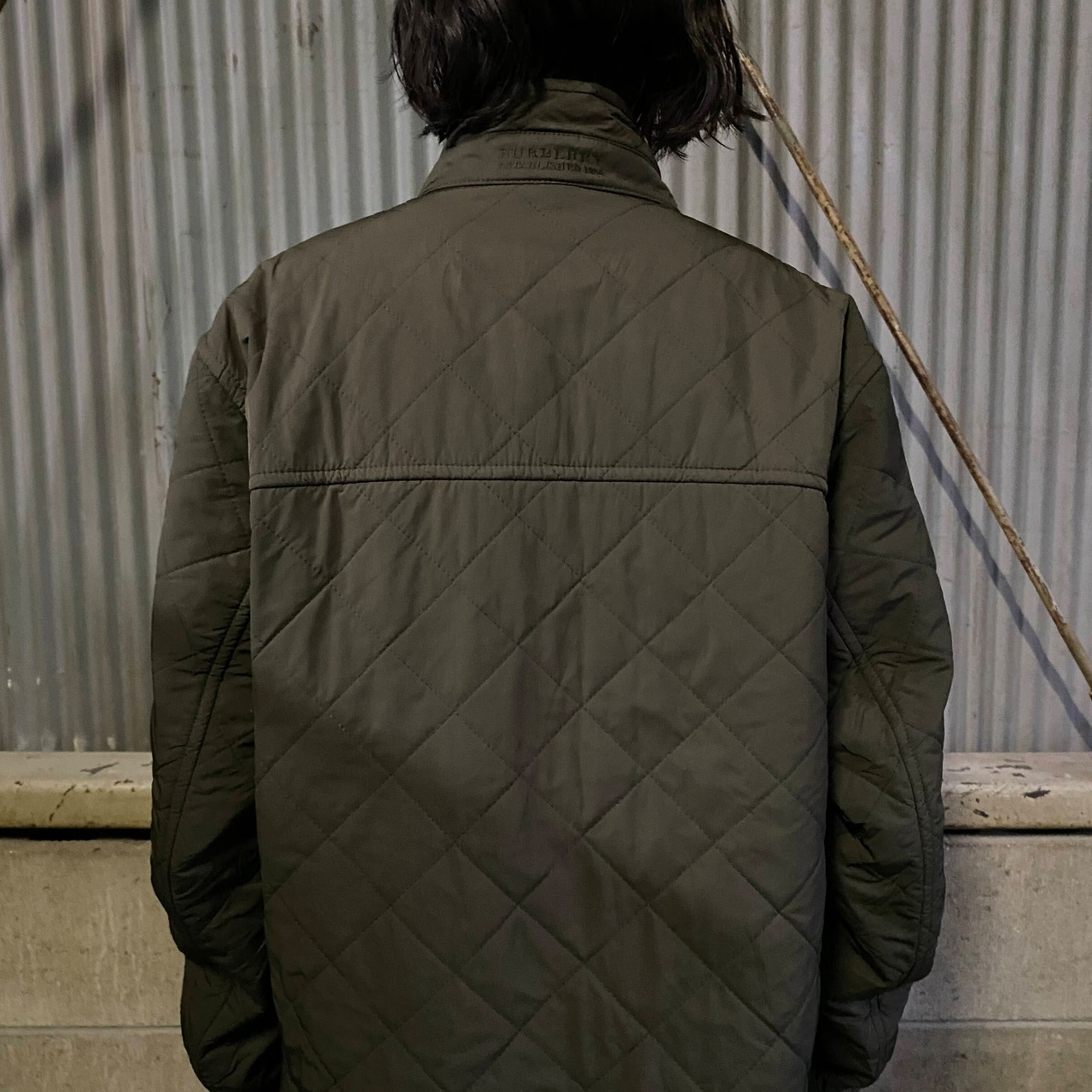 BURBERRY バーバリー キルティングジャケット メンズM相当 古着 