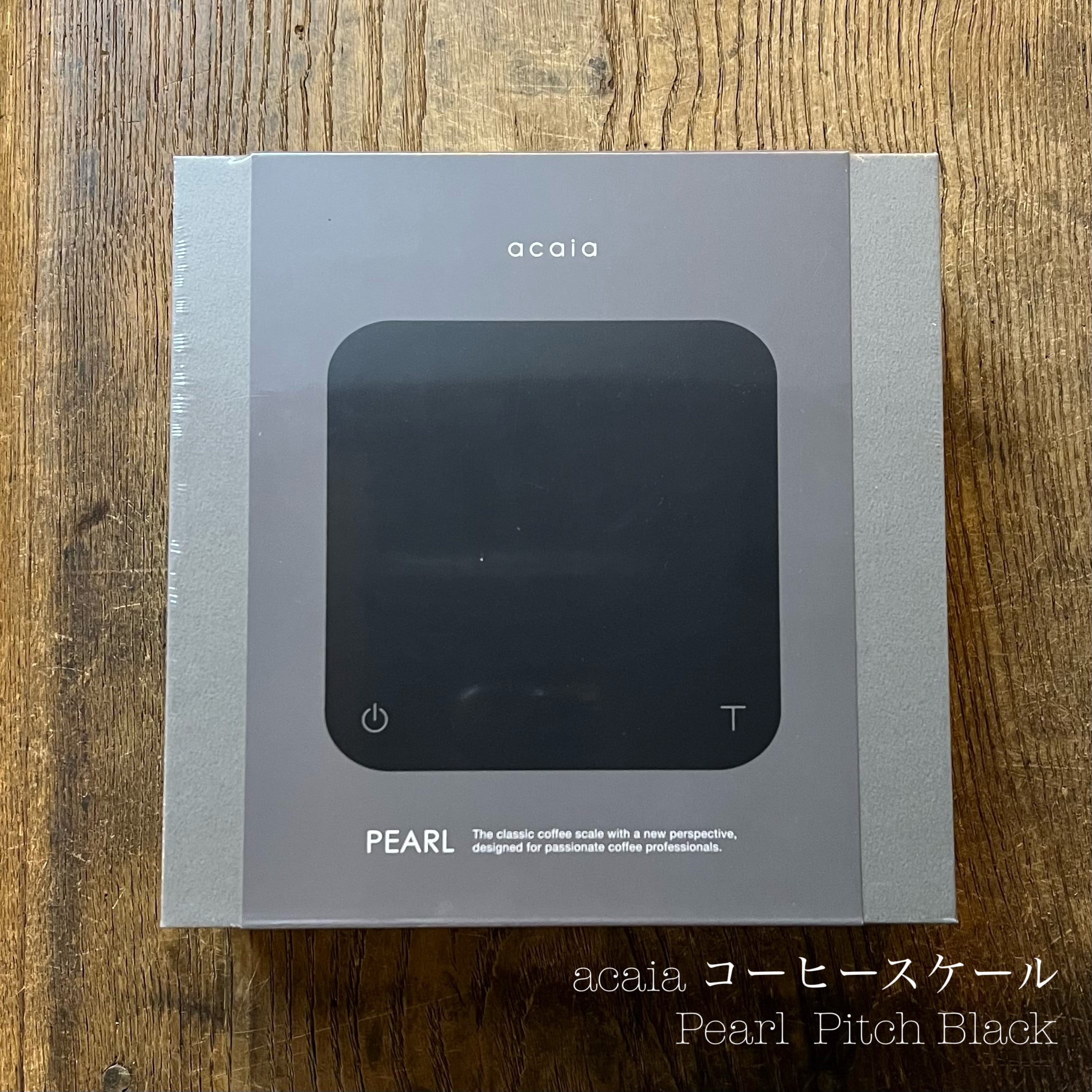 【送料無料★】acaia コーヒースケール PEARL Pitch Black | THE COFFEE HOUSE powered by BASE