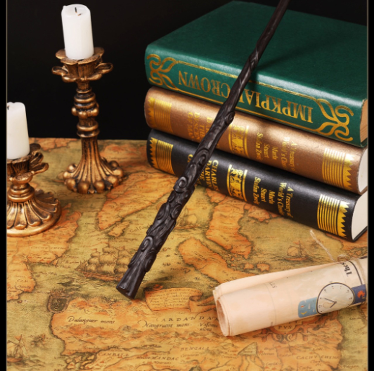 【即納】ワンドBOX&取扱説明書付きMagica Wand  １マボガニー　木製