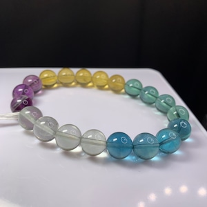 f08・2本限定✩キャンディフローライトブレスレット
