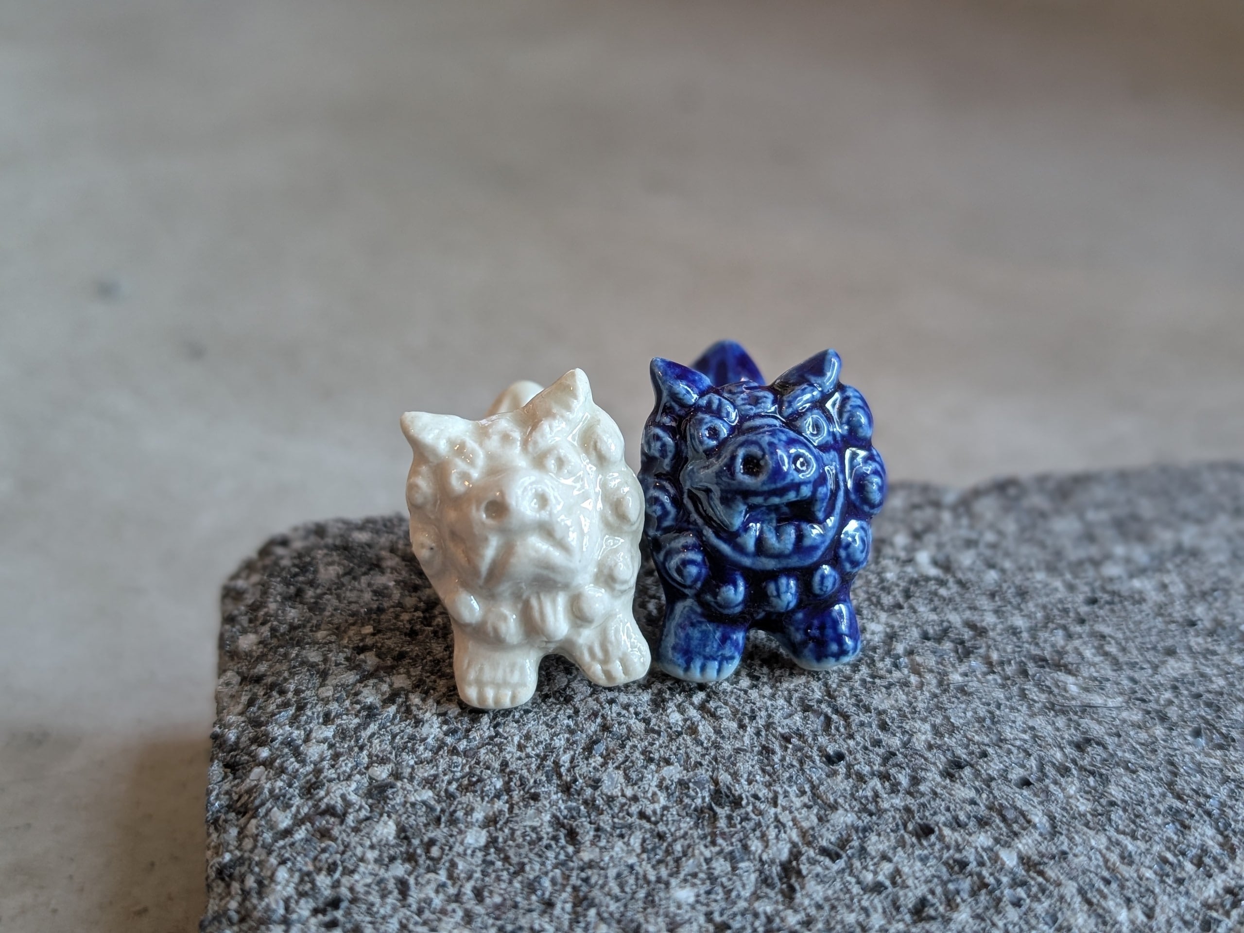 やちむん 開運シーサー箸置き | MITSUOシーサー美術館／宮城光男