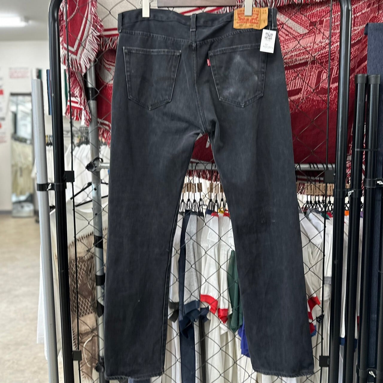 リーバイスLevi's501 ブラック　デニム　ジーンズ　W36×L32