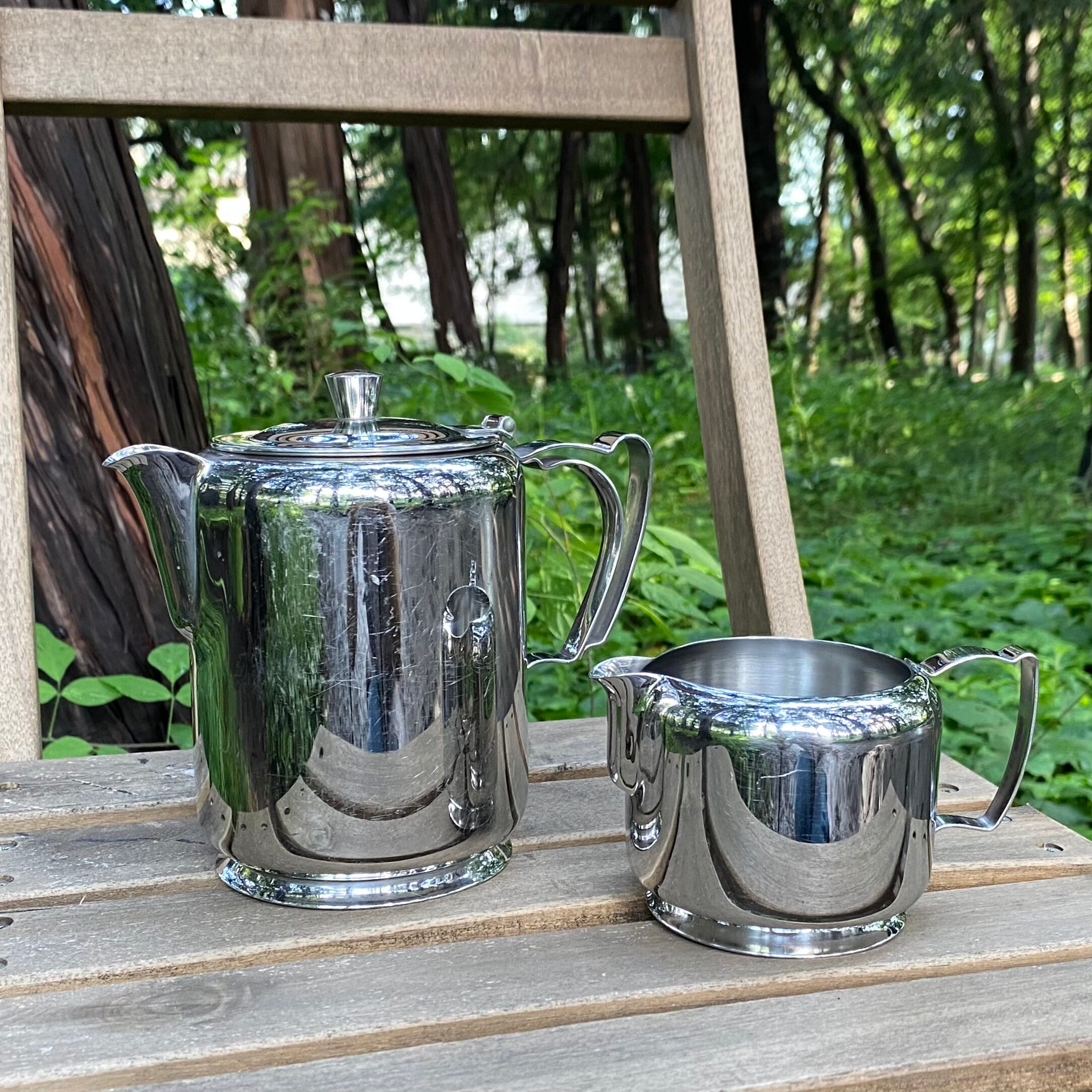 England ステンレス ティーポットold Hall Uv01 Petit Musee プチミュゼ England ステンレス ティーポットold Hall Uv01 Petit Musee プチミュゼ