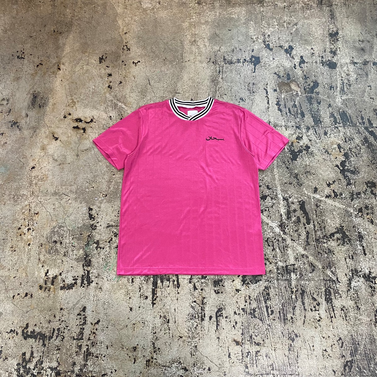 SUPREME 14SS ARABIAN LOGO SOCCER JERSEY | GALAXIES