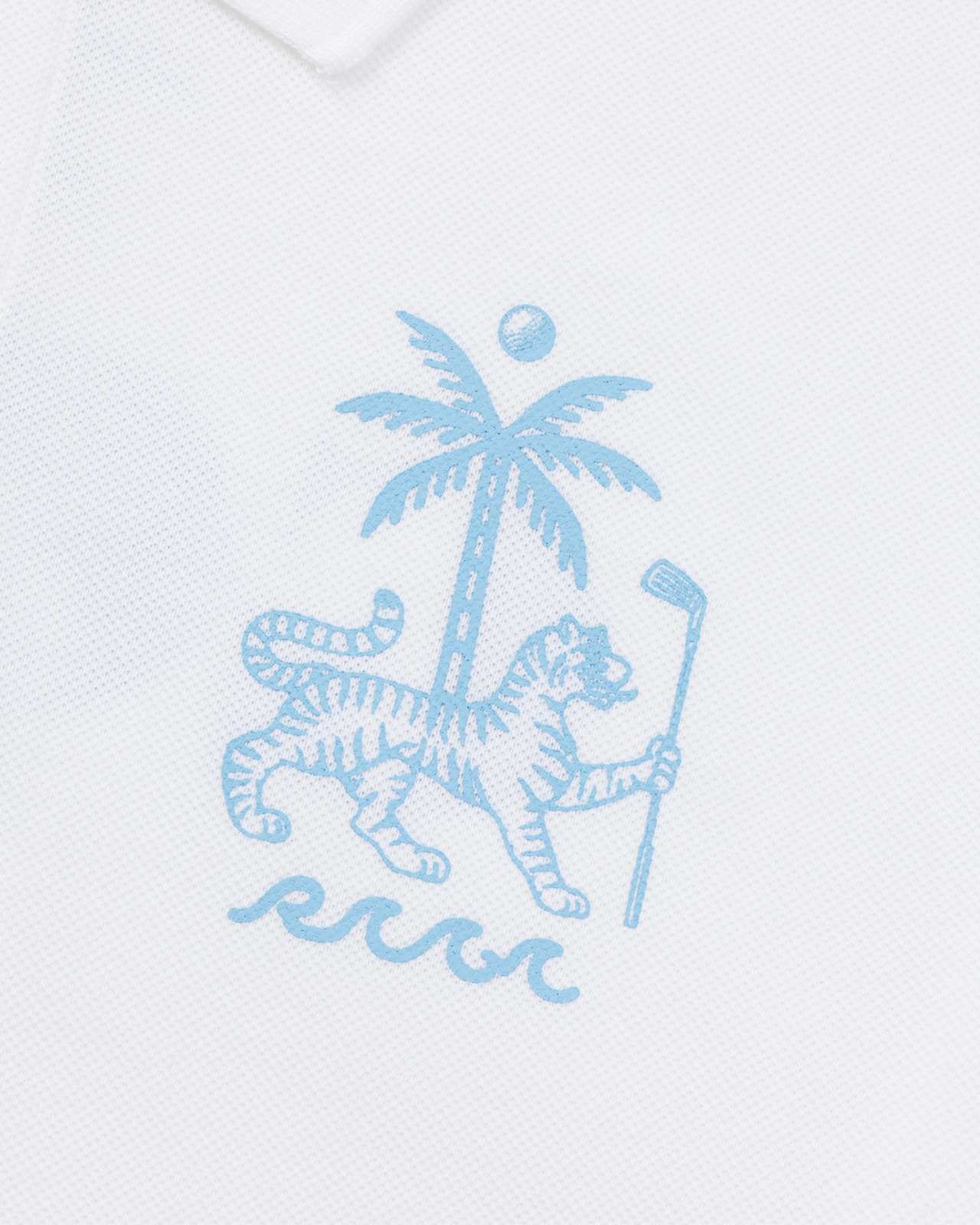 【RCGC】TIGER PALM TREE PRINT POLO SHIRTS［RGC029］