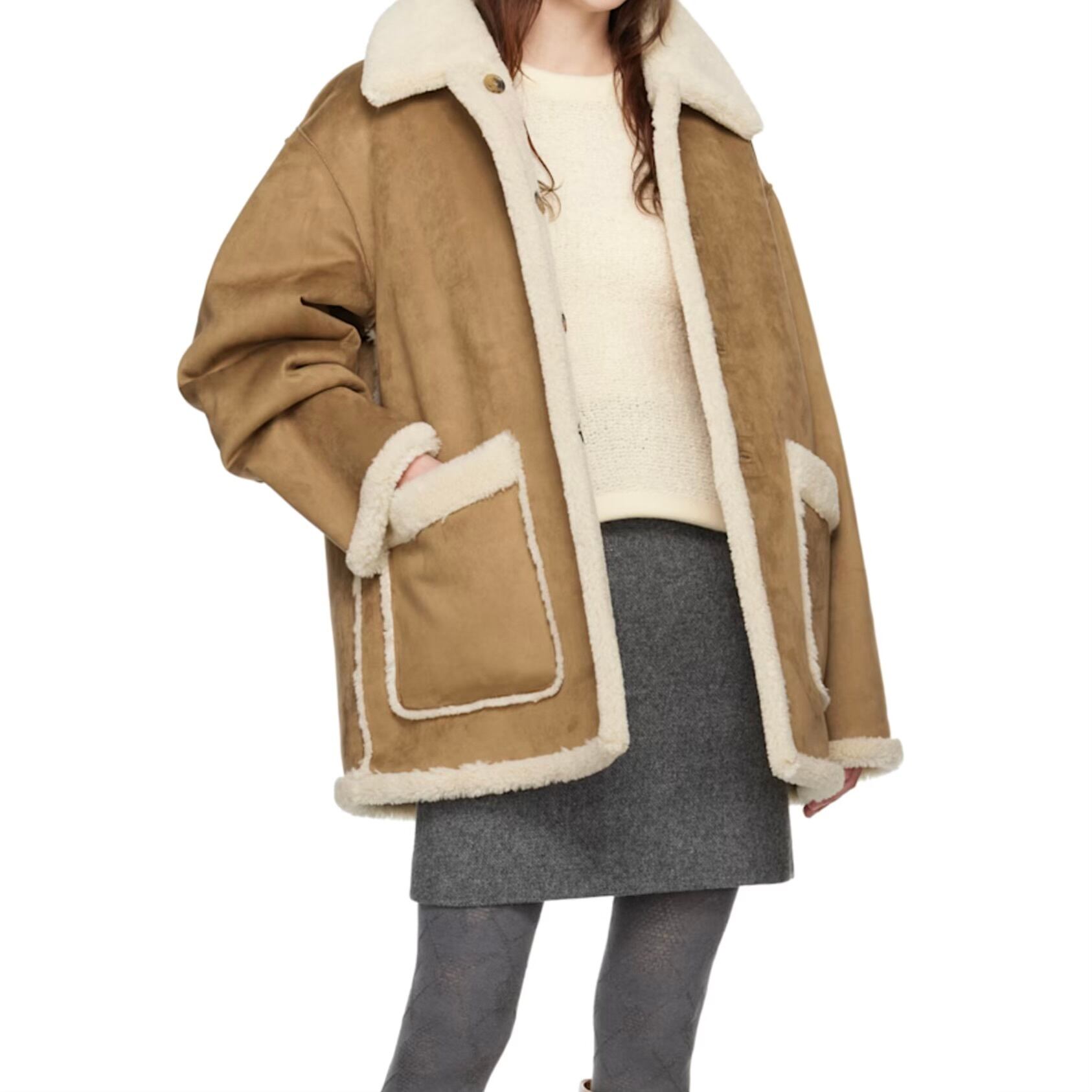 Faux shearling jacket (フェイクムートンジャケット) | ADORABLE