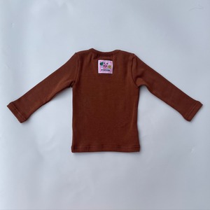[受注生産] FACE SLIM T - Brown