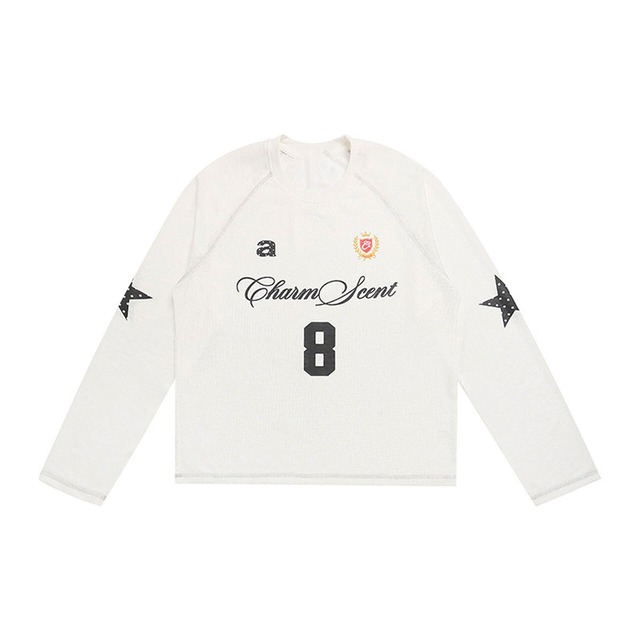 ナンバリングスターグラフィックTシャツ 2col R02523