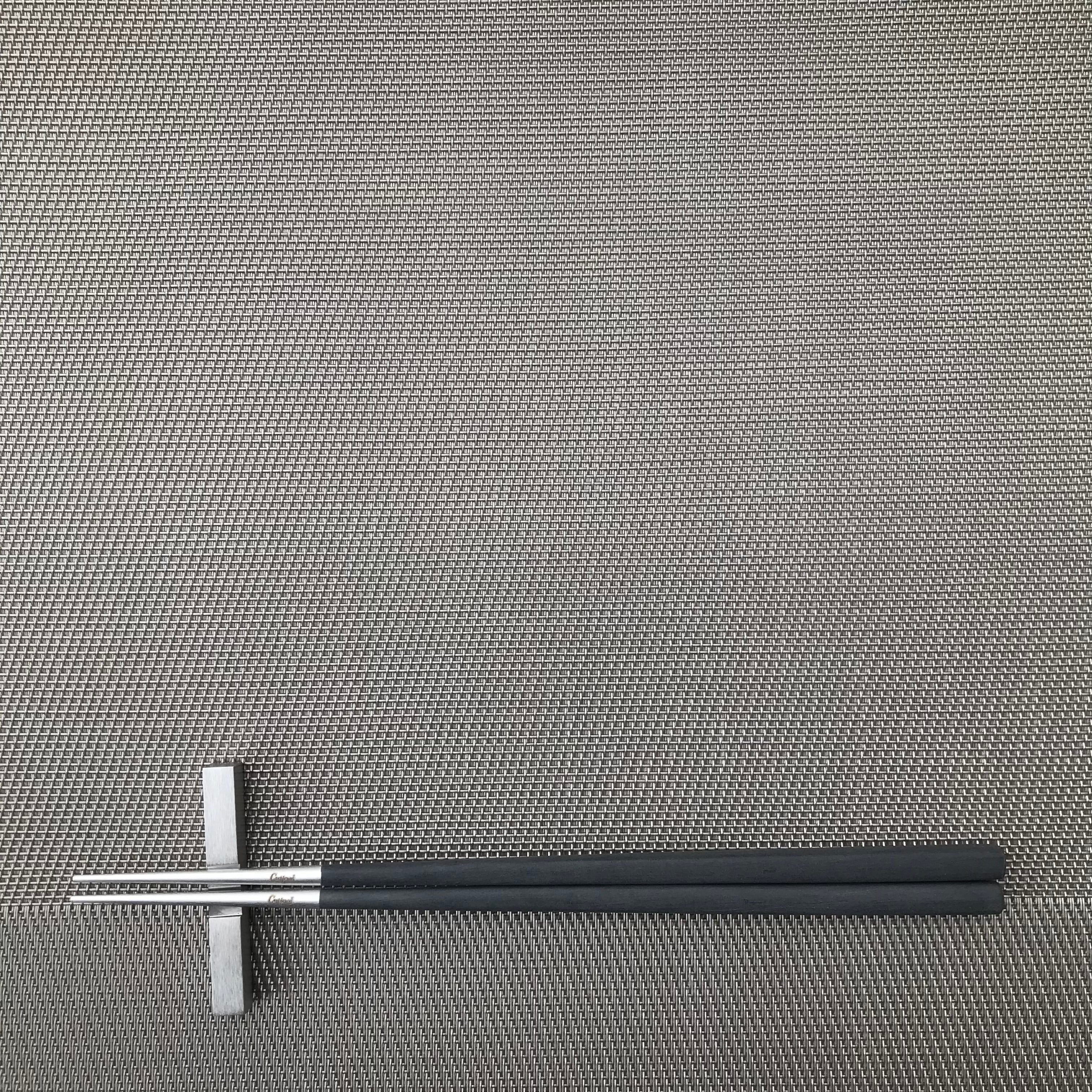 cutipol クチポール お箸 KUBE ブラックシルバー 正規品 | ihana