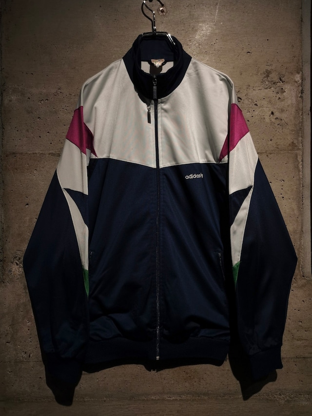 【Caka】"80〜90's "adidas" Color Swiching Loose Track Jacket