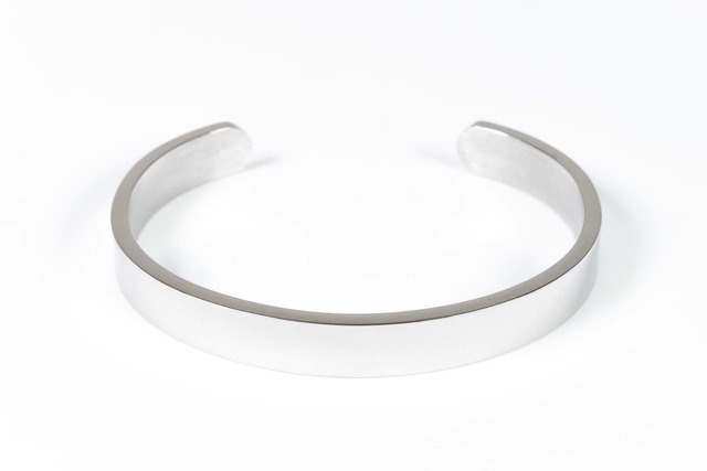 【316L flat bangle】 / SILVER