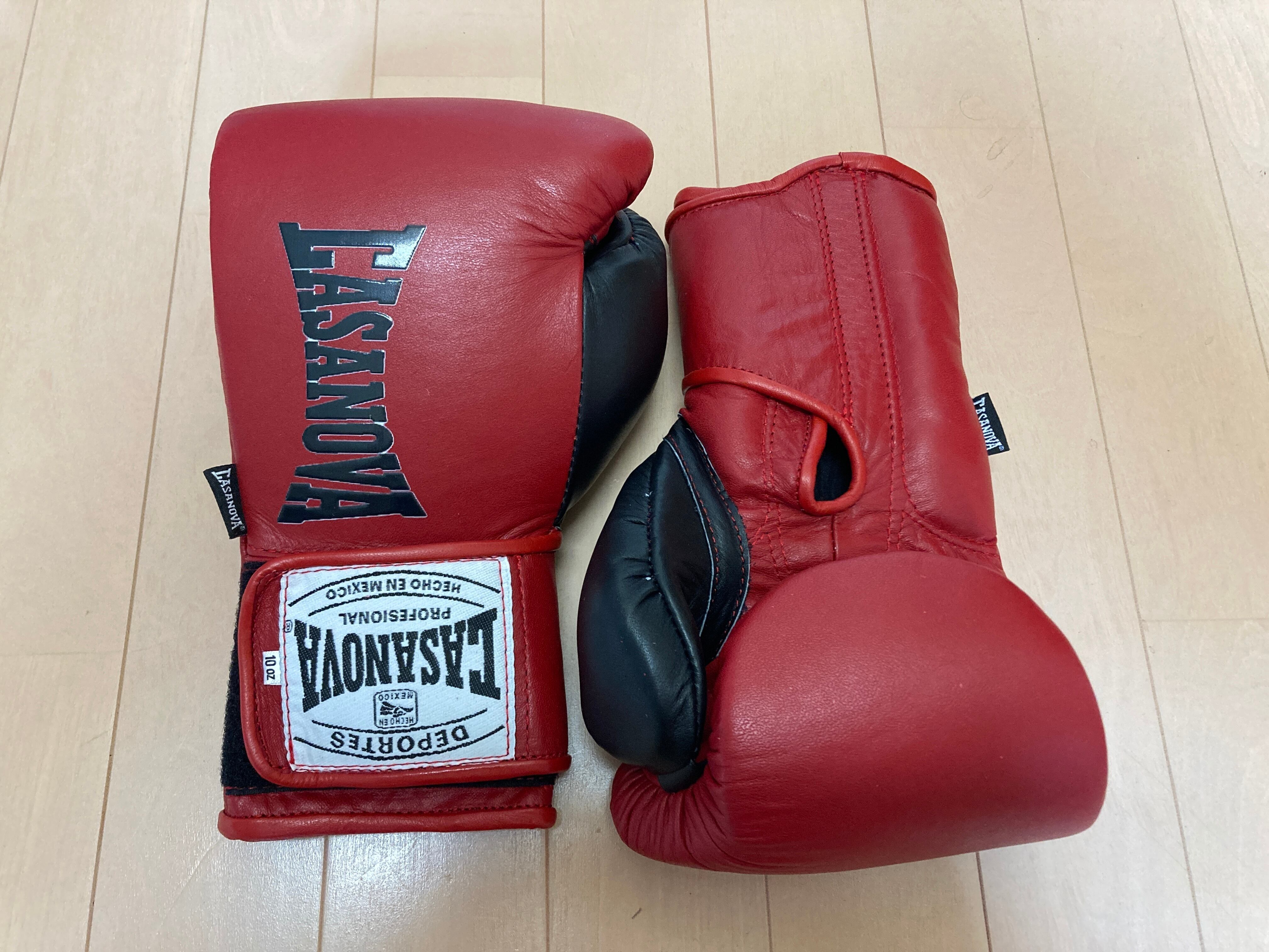 CASANOVA カサノバ ボクシンググローブ14オンス（赤