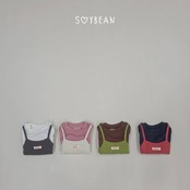 韓国子供服 / 26Autumn / soybean / ツイン レイヤードTシャツ / キッズ服 / 秋服 *XS~XL*