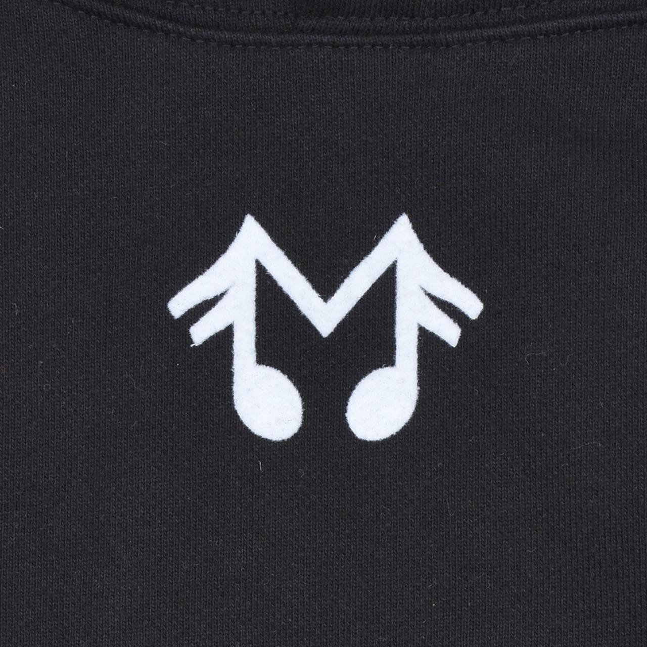 【MIDNIGHT STUDIOS】M-LOGO MICRO HOODED SWEATSHIRT(BLACK) - 6