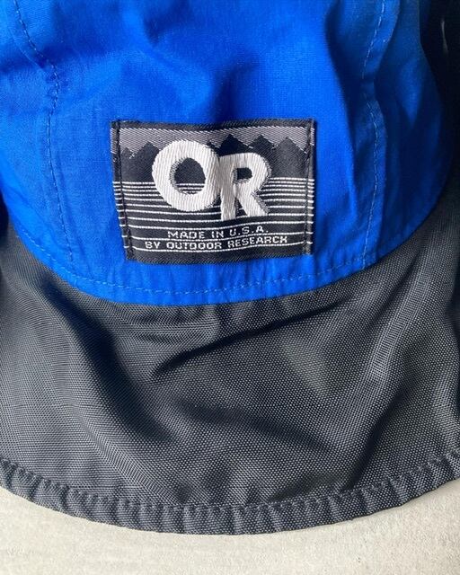 90s USA製 エルエルビーン × アウトドアリサーチ ゴアテックス ハット 90s Outdoor Reseach アウトドア リサーチ ゴアテックス ハット ブルー