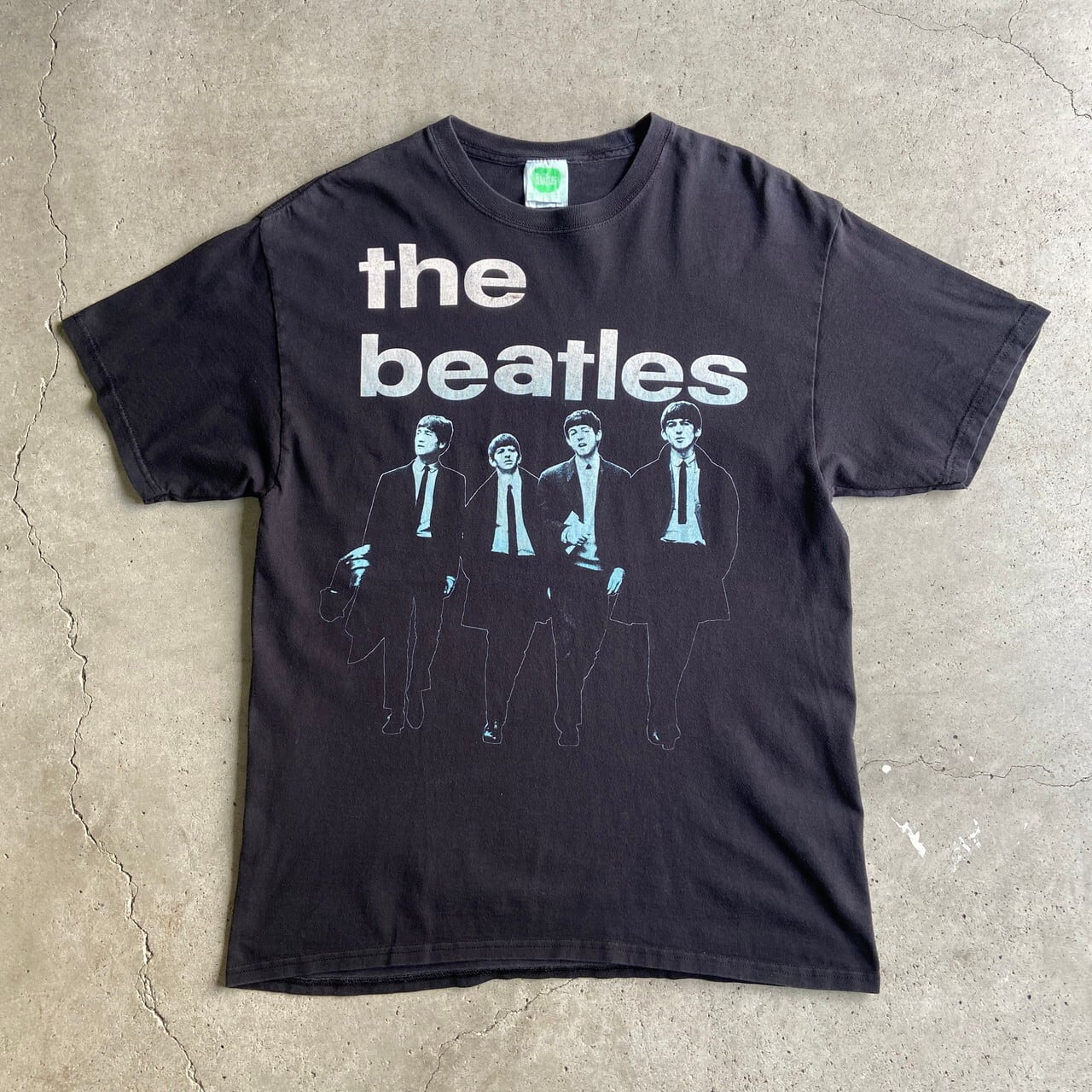 00年代 THE BEATLES ビートルズ バンドTシャツ メンズL 古着 00s 