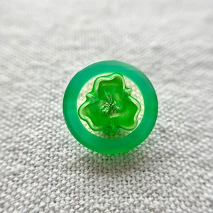 偏光グリーンマーブルフラワー 18㎜